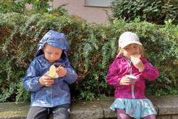 Kindergarten: Ausflug in die Eisdiele, August 2025