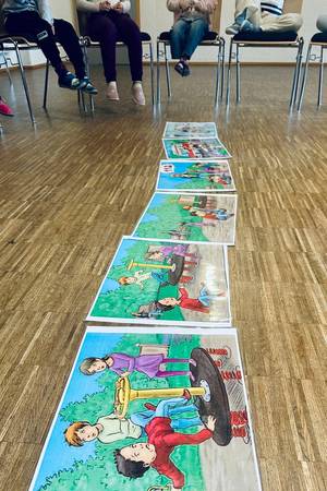 Kindergarten - Erste-Hilfe-Kurs - Bildtafeln