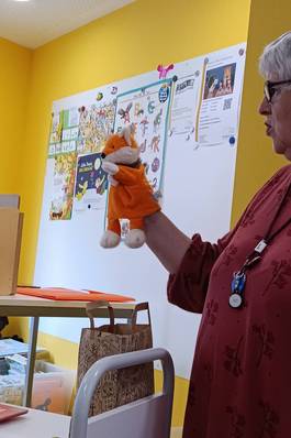 Kindergarten - Besuch in der Stadtbibliothek