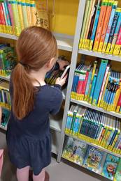 Kindergarten - Besuch in der Stadtbibliothek