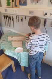 Kindergarten: Papa-Kind-Aktion Mäusegruppe