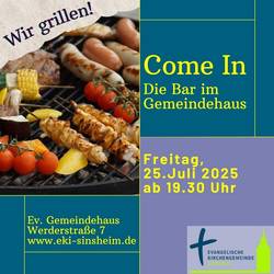 Flyer "Come in!"