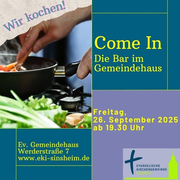 Quelle: Hendrik Fränkle / canva.com Flyer "Come in!"