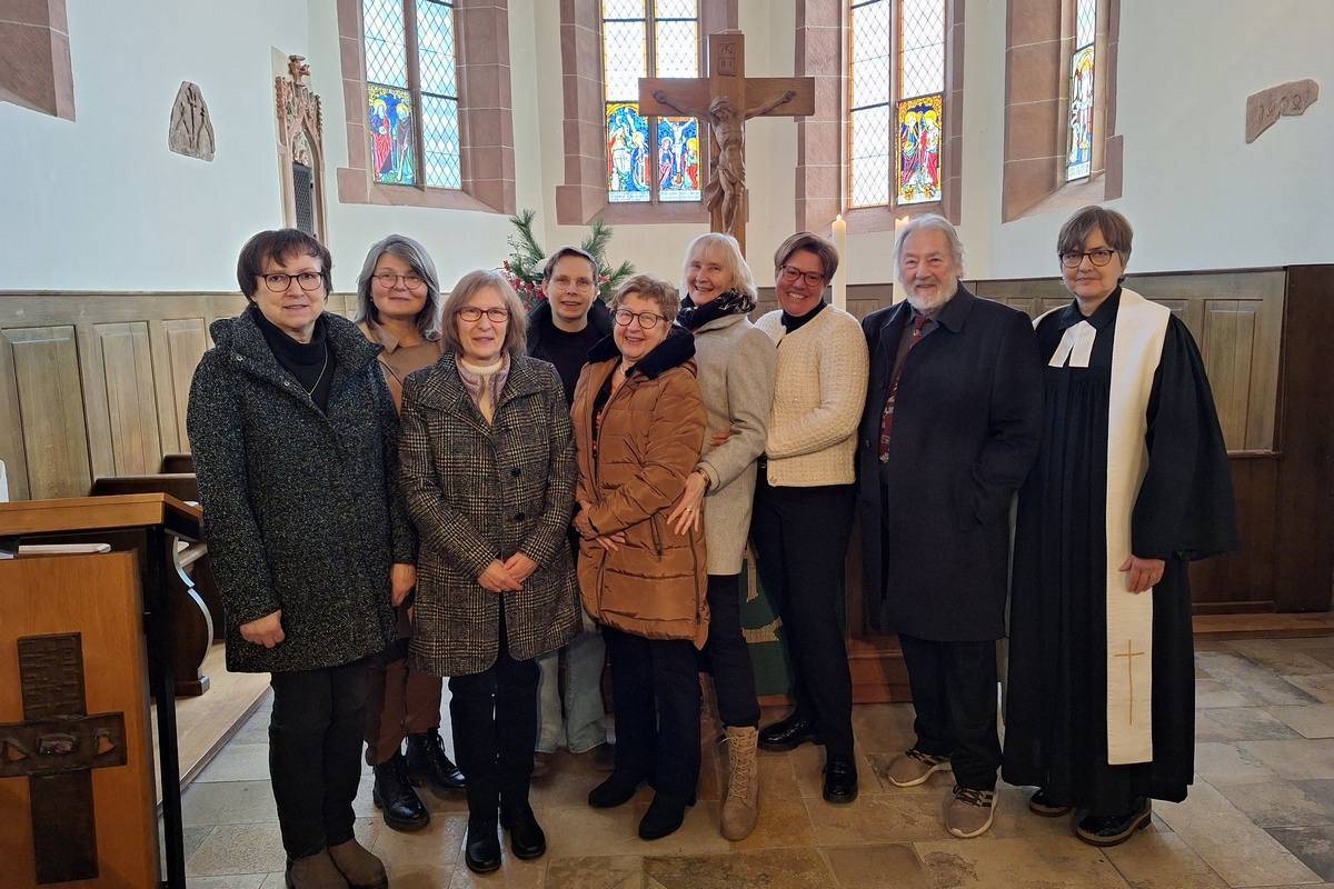 Quelle: Christopher Röhrs Gruppenfoto Kirchengemeinderat Dühren 2026