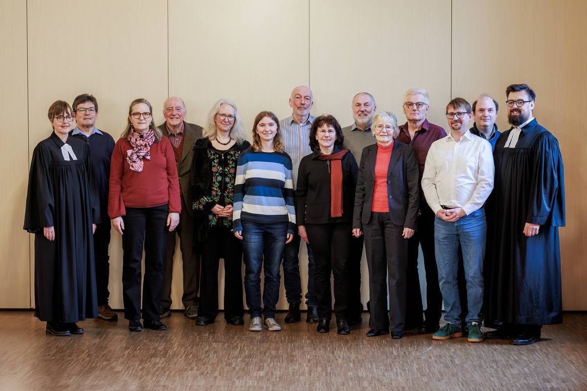 Quelle: Tim Oliver Gross Gruppenbild Kirchengemeinderat Sinsheim