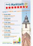 Plakat Musik zur Marktzeit 2026