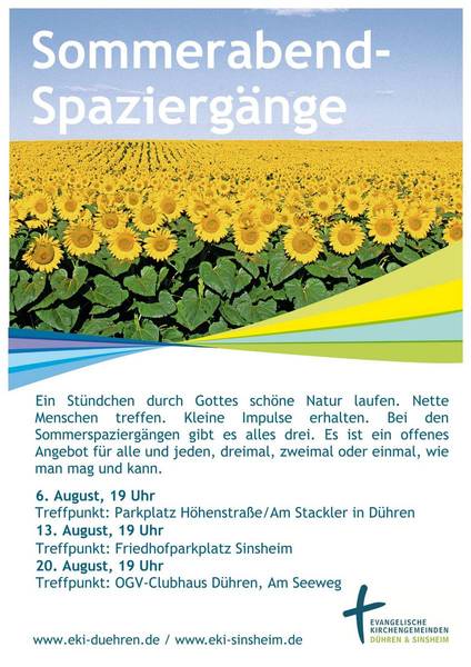 Quelle: Ev. Kirchengemeinden Dühren & Sinsheim / canva.com 2026,aktuell