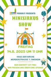Plakat Minizirkusshow