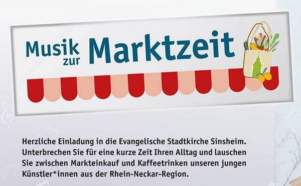 Flyer Musik zur Markzeit