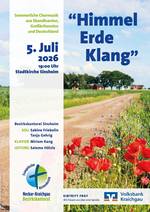 Konzertplakat Bezirkskantorei 5. Juli 2026