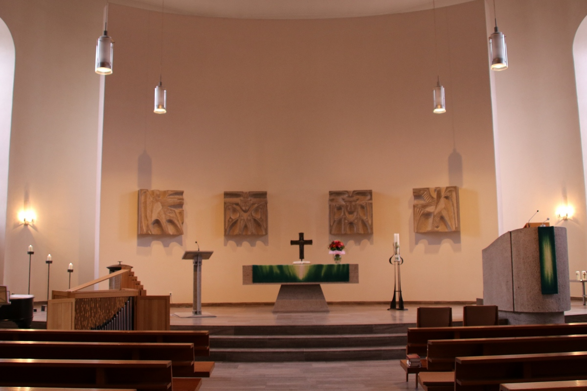 Altarbereich der Stadtkirche