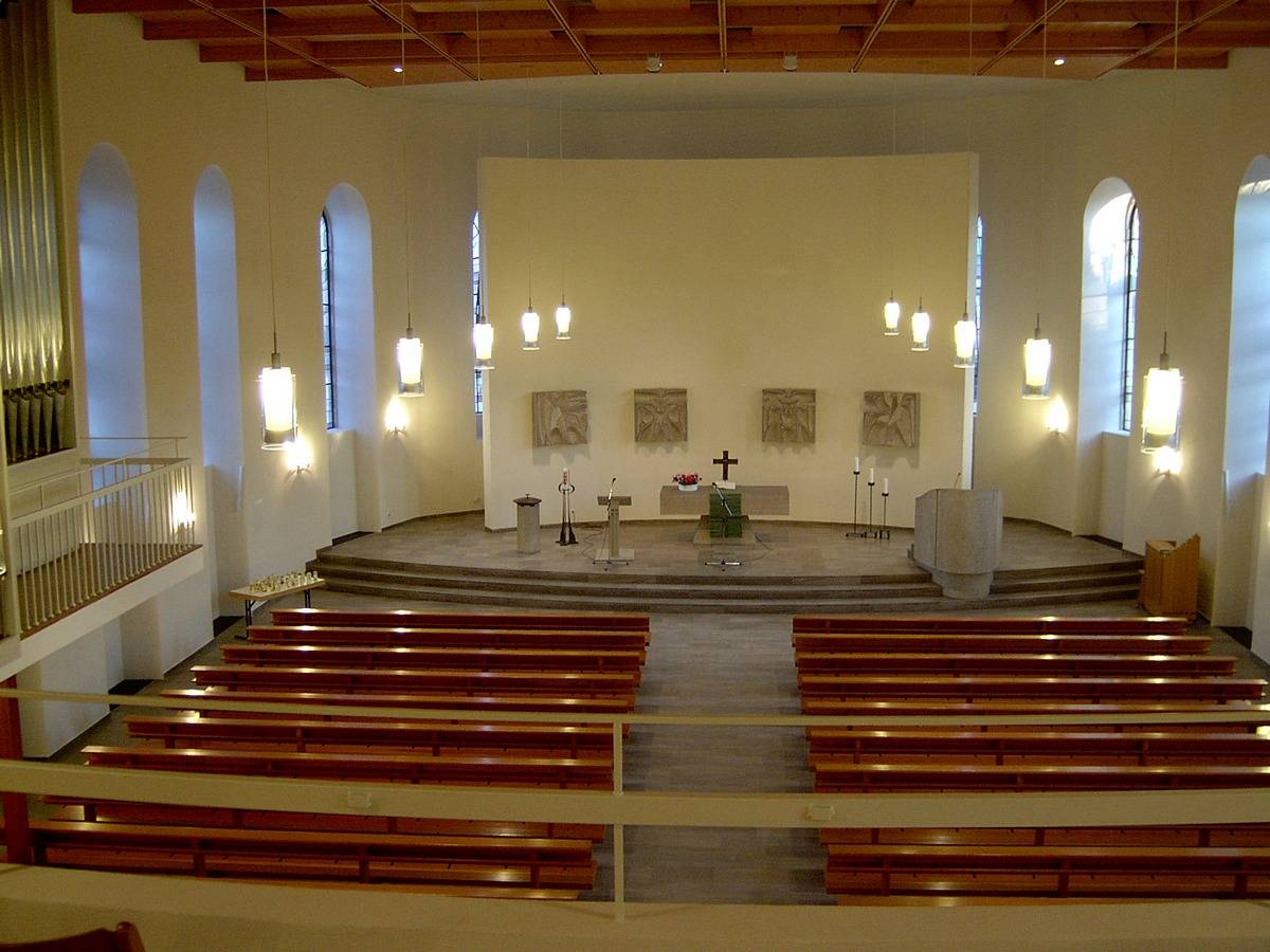 Stadtkirche Innenransicht
