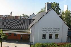 Haus der Kirche - Martin-Luther-Gemeindehaus Straßenseite Werderstraße
