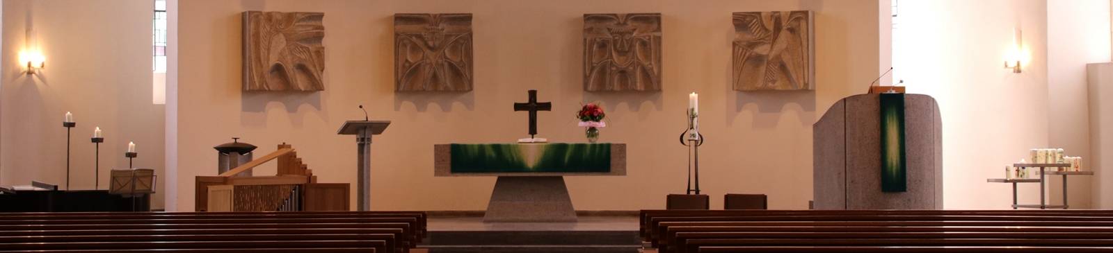 Altarbereich der Stadtkirche